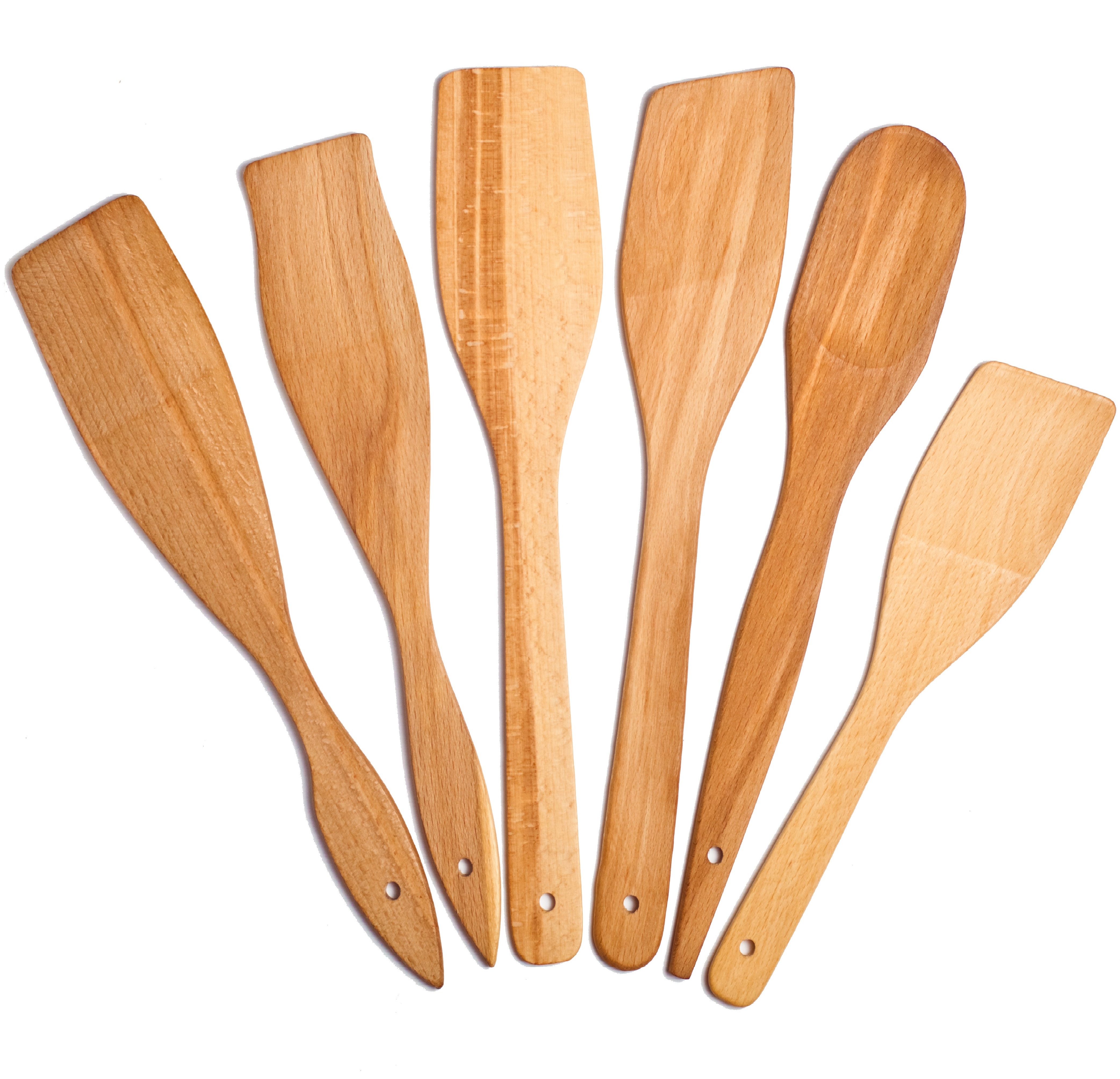 wooden utensils set