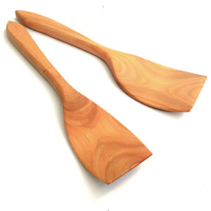 Wooden spatula set